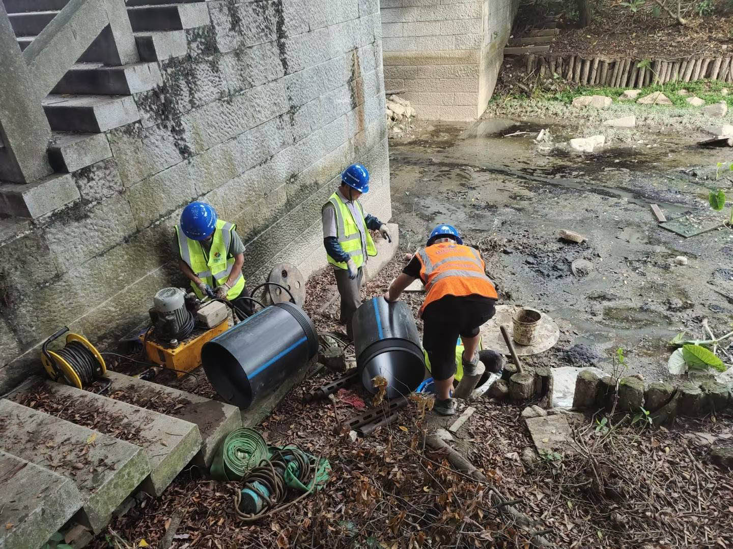 排水管道短管置换