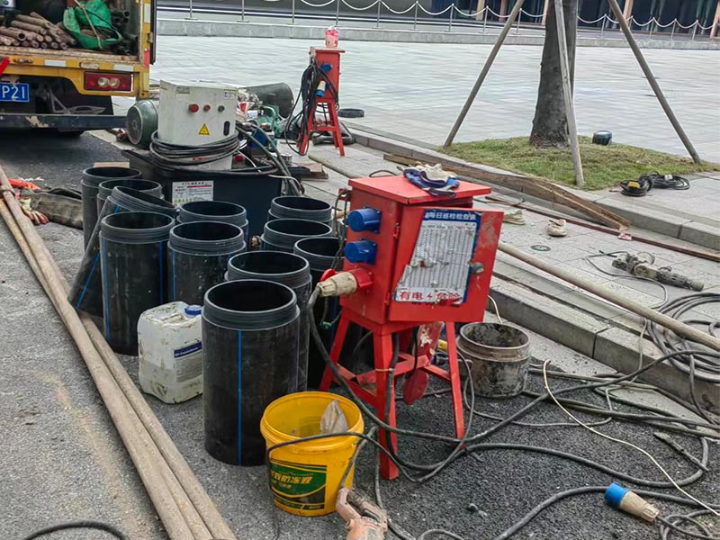 非开挖短管置换-下水道疏通,潜水作业,清洗,化粪池,污水池,工业废污环保处置,