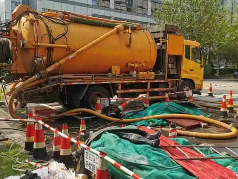 工程案例-下水道疏通,潜水作业,清洗,化粪池,污水池,工业废污环保处置,